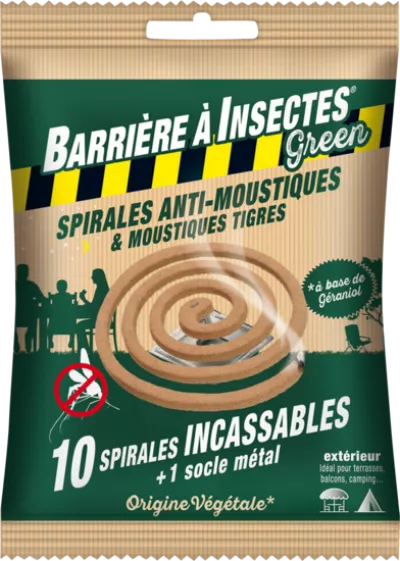 Spirales Anti Moustique X10