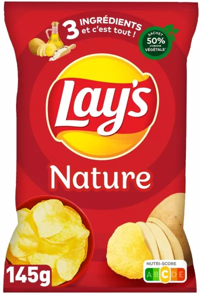 Chips Natures 145g X20 - LAY'S