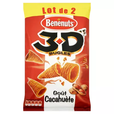 Chip's 3ds Cacahuete, 2x85g - BENENUTS