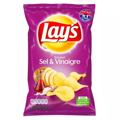 Chips Sel & Vinaigre, 130g - LAY'S