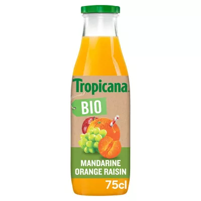 Tropicana Bio Mandarine Orange Raisin 75cl