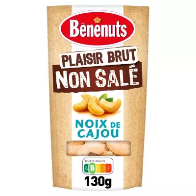 Cashews zisizo na alama, 130g - BENENUTS