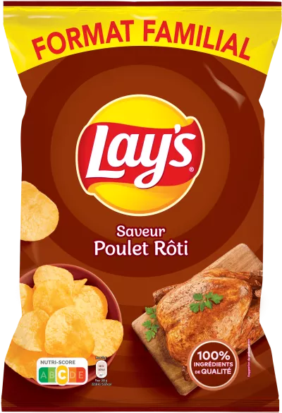 Chips Poulet Rôti, 250g -LAY'S