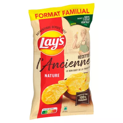 Vecchie patatine naturali familiari, 295G - LAY'S
