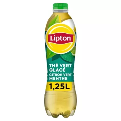 Холодный зеленый чайный напиток со вкусом лайма и мяты 1,25 мл - Lipton