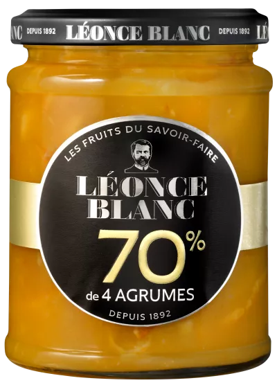 Confitures aux 4 Agrumes 320g - LEONCE BLANC