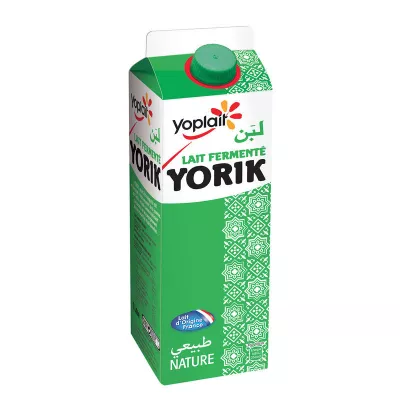 Yorik lait fermenté nature 1l - YOPLAIT