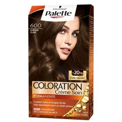 600 Chatain Clair Palette