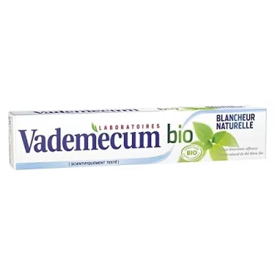 Bio-Zahnpasta zur natürlichen Aufhellung - VADEMECUM