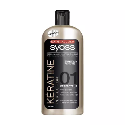 Shampooing Kératine Perfection 500ml - SYOSS
