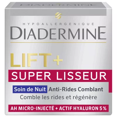 lift plus Super lisseur anti-ride comblant nuit 50ml - DIADERMINE