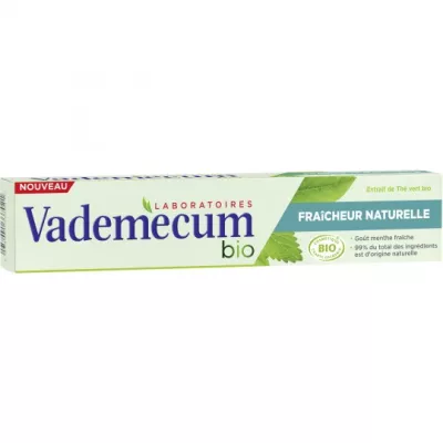 Dentifrice Bio Fraicheur Naturelle 75ml - VADEMECUM