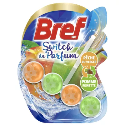 马桶凝胶开关苹果桃 - BREF WC