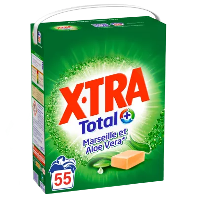 Aloe Vera Waschpulver Marseille X-TRA