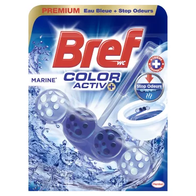 Bloc Wc Color Activ+ Marine 50g - BREF WC