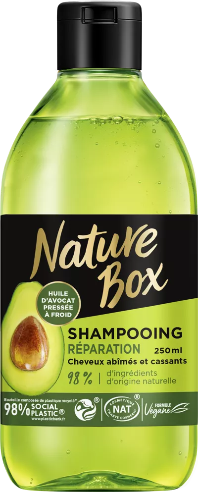Nat Box Nat Shp Avocat 250ml