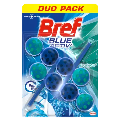 Bref Wc Blue Activ Euca 2x50g