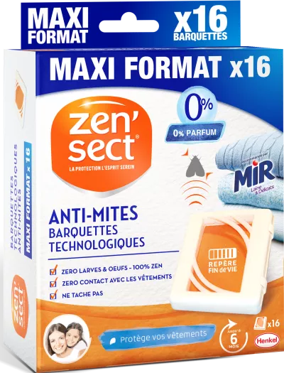 Anti-moth technology trays