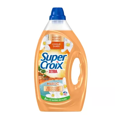 Liquid laundry Morocco orange blossom and almond milk long -term perfume 1.89l - SUPER CROIX