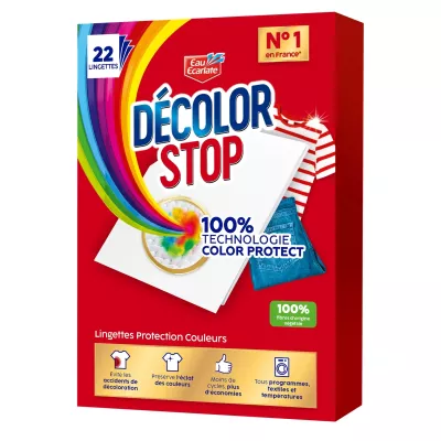 Салфетки для защиты цвета от обесцвечивания x22 - DECOLOR STOP