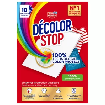 रंग सुरक्षा वाइप्स x10 - DECOLOR STOP
