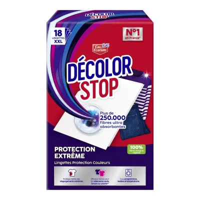 エクストリーム カラー プロテクション漂白ワイプ x18 - DECOLOR STOP