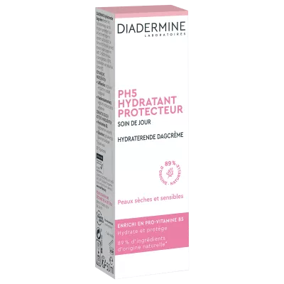 PH5 Moisturizing Day Care Dry and Sensitive Skin, 50ml - DIADERMINE