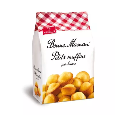 Petits muffins vanille x17 235g - BONNE MAMAN