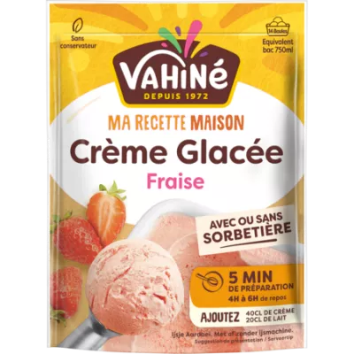 200g Prep Glace Fraise Vahine