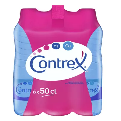 ナチュラルミネラルウォーター 50clペット×6本 - CONTREX