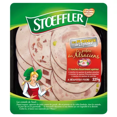 Assiette Alsacienne, 225g - STOEFFLER