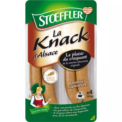 Knacks D'alsace Bn X4 260g