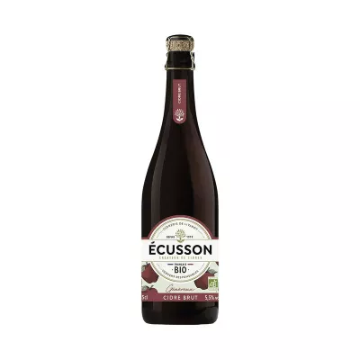 シードル ブリュット ジェネルー オーガニック 75cl、5.5° - ECUSSON