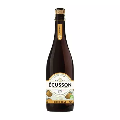 Органический сладкий фруктовый сидр 75 мл, 2,5° - ECUSSON