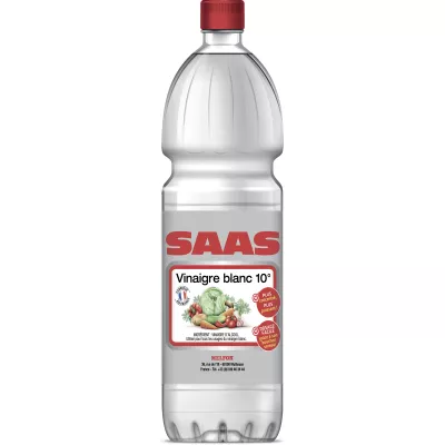 Белый уксус 1л - SAAS