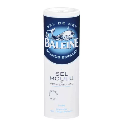 Sel Moulu De Méditerranée 250g - LA BALEINE