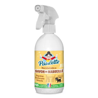 Pulitore di sapone da 500 ml di Marseille/Bicarbonato - Paulette