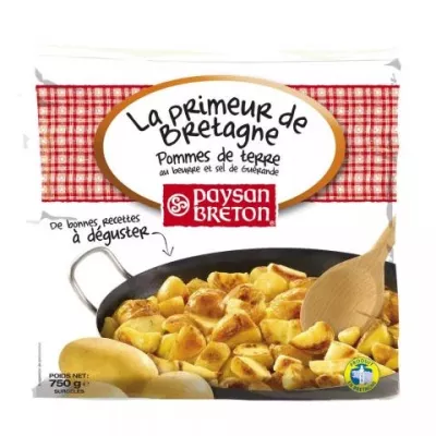 Kartoffeln, Butter und Guérande-Salz 750 g - PAYSAN BRETON