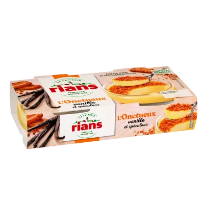 L'Oncteux com Speculoos e Baunilha, 2x90g - RIANS