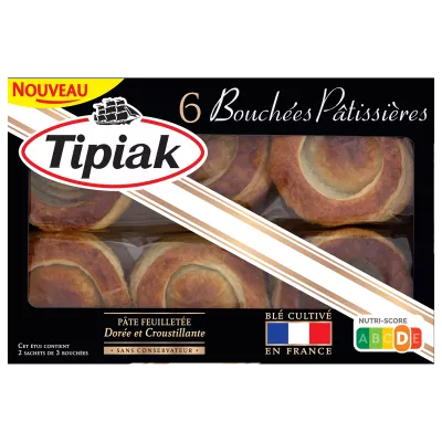 Vol au Vent Gebakhapjes, 150g - TIPIAK