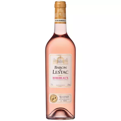 Розовое вино Бордо, 75 кл - BARON DE LESTAC