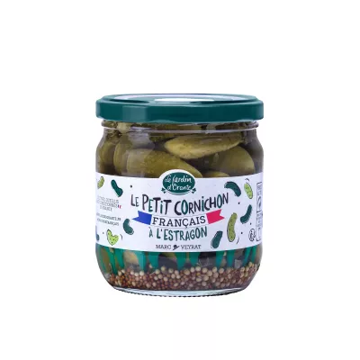 Petit cornichon français à l'estragon 42cl - JARDIN D'ORANTE