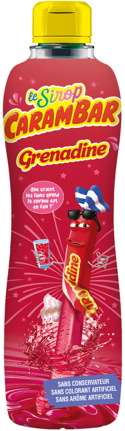Jarabe Sabor Granadina; 75cl - CARAMBAR