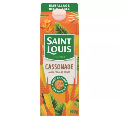 Azúcar moreno azúcar moreno de caña sin refinar 650g - SAINT LOUIS