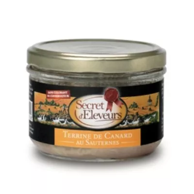Duck terrine at Sauternes 180g - SECRET D'ELEVEURS