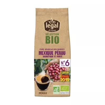 Legal Bio Mexique Perou Moulu