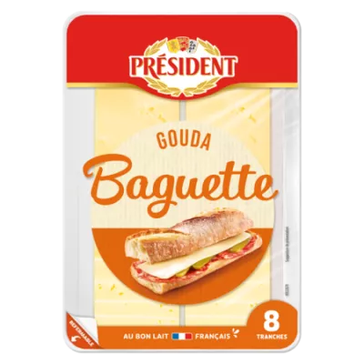 120g T Baguette Gouda Presid - PRÉSIDENT
