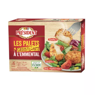Palets croustillants à l'emmental 150g - PRESIDENT