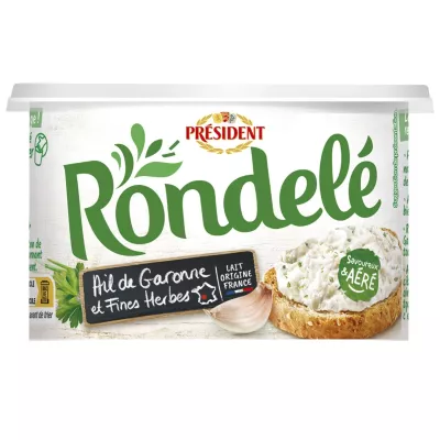 Fromage À Tartiner Ail De Garonne Et Fines Herbes 125g - Rondele