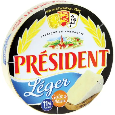 Fromage Camembert Leger 250g - PRESIDENT